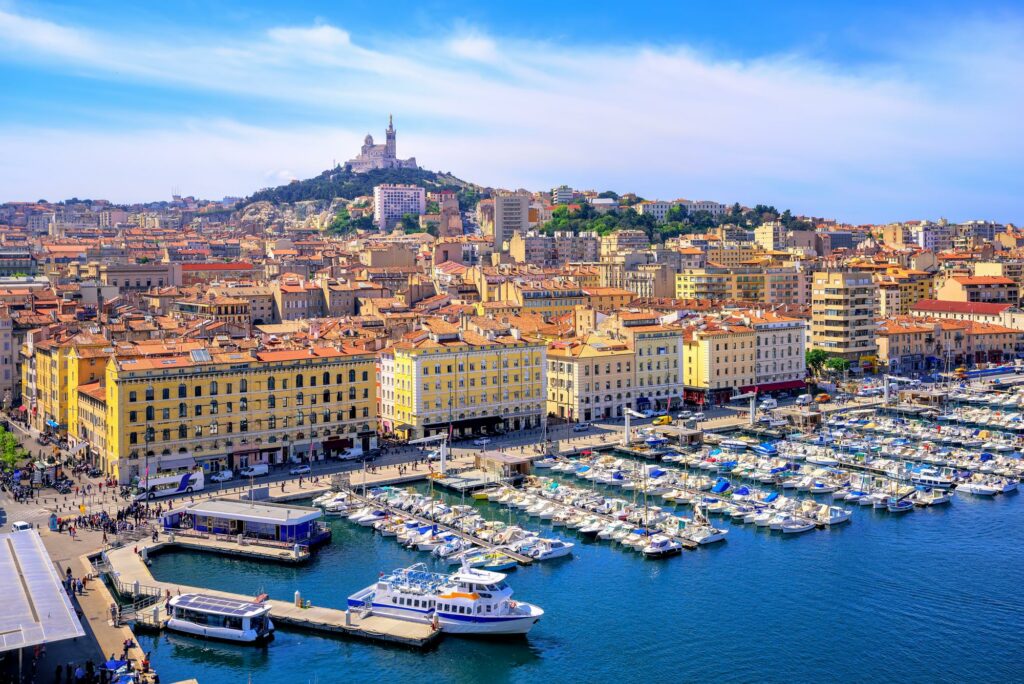 Photo du vieux port de Marseille